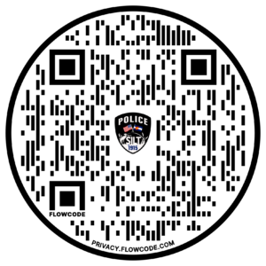 Silt Police Recruitment Website QR Code